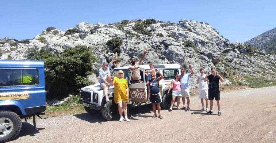 South Crete: Sarakinas Gorge Hike, Swim & Jeep Safari - The food and local stories add value