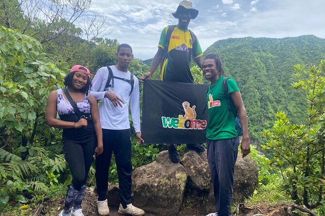 St.Kitts Volcano Hike To Mt. Liamuiga (Highest Peak On Island) - Rainforest scenery makes the hard work worthwhile