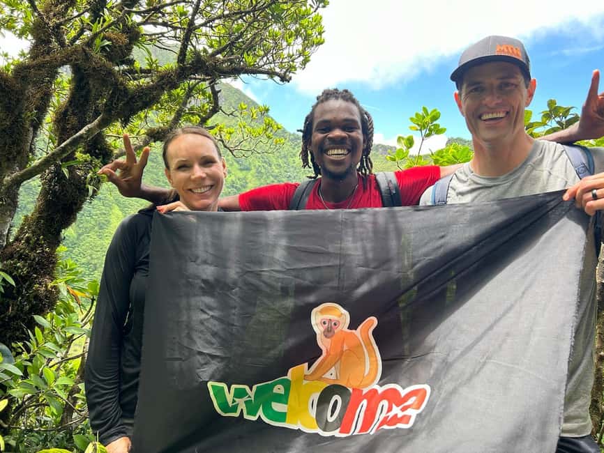 St. Kitts: Volcano Hike to Mt. Liamuiga the Highest Peak - A note about the listed location