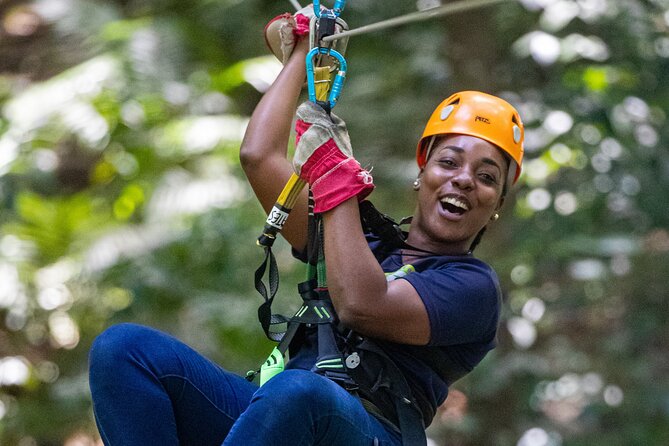 St. Lucia Zip line, Aerial Tram and Hiking tour Ultimate 3 - The return tram and the end-of-tour pause