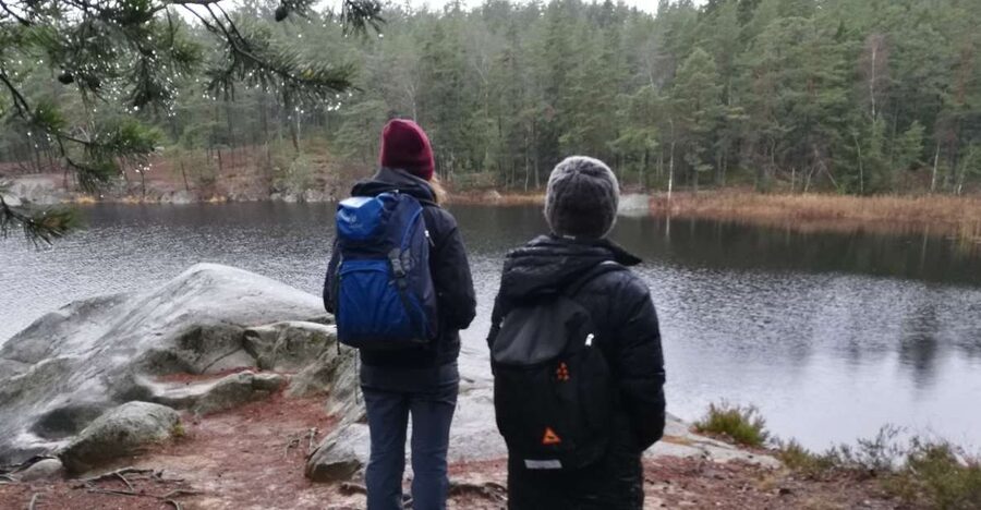 Stockholm: Nature Hike with Campfire Lunch - A campfire lunch with Swedish fika