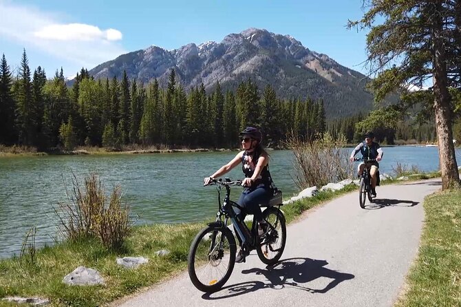 Sundance Canyon eBike and Hike Guided Tour - Returning along the Bow River