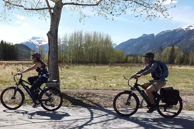 Sundance Canyon eBike and Hike Guided Tour - Following the Bow River pathway into Banff’s quieter side