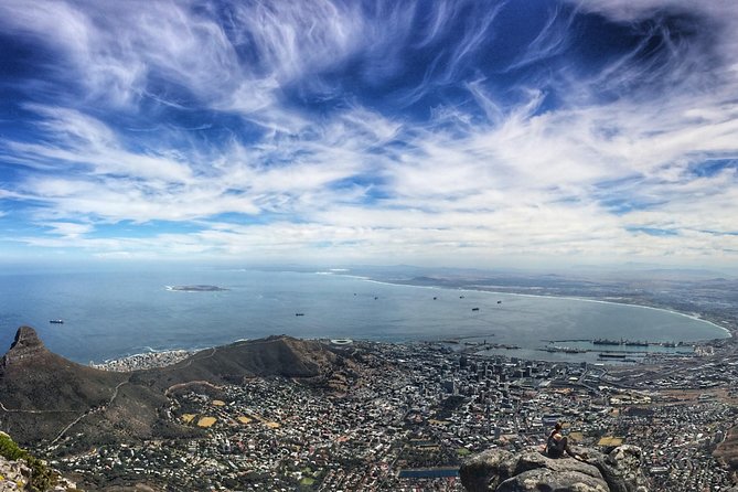 Table Mountain Half Day Hike: Platteklip Gorge - The steep zigzags up Platteklip Gorge