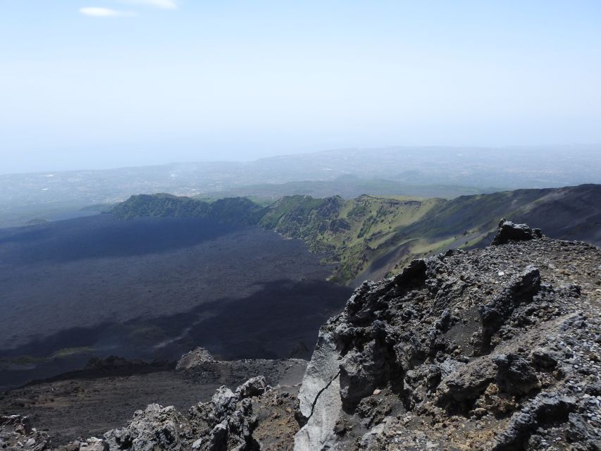 Taormina and Catania: Private guided Etna hike by cable car - Walking beside Etna’s active crater zone