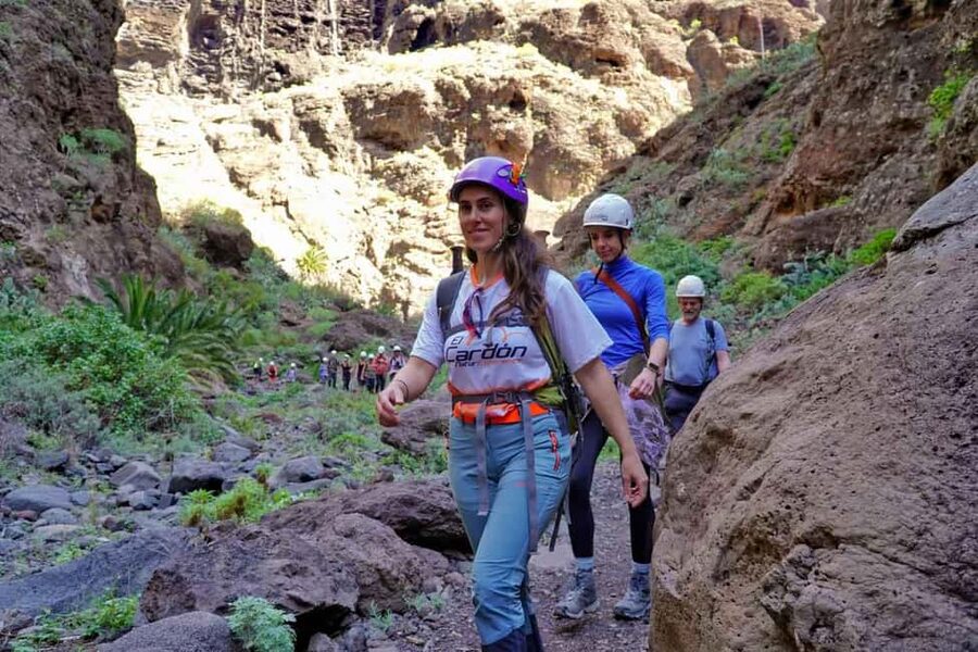 Tenerife Barranco de Masca: Guided hike + boat ride + transport - Starting in Santiago del Teide