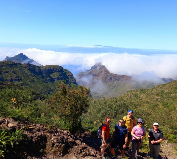 Tenerife: Hiking Above the Village of Masca - The ridge view over Masca Gorge