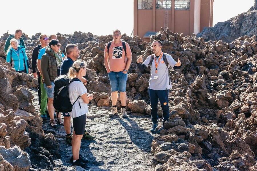 Tenerife: Mount Teide Summit Hiking Adventure with Cable Car - The summit permit and the crater