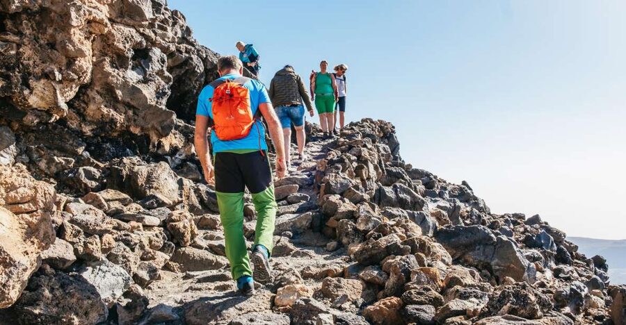 Tenerife: Mount Teide Summit Hiking Adventure with Cable Car - Reaching La Rambleta by cable car