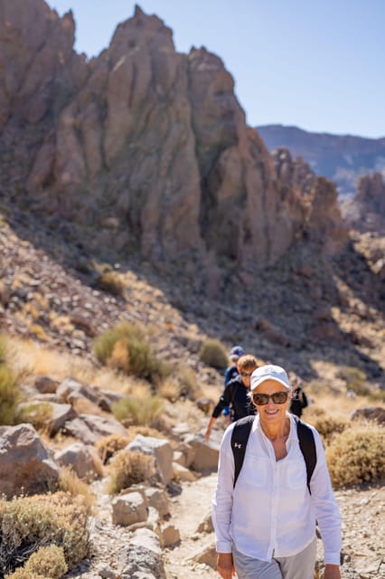 Tenerife : Teide Hiking - The views toward Teide, Old Peak, and Guajara