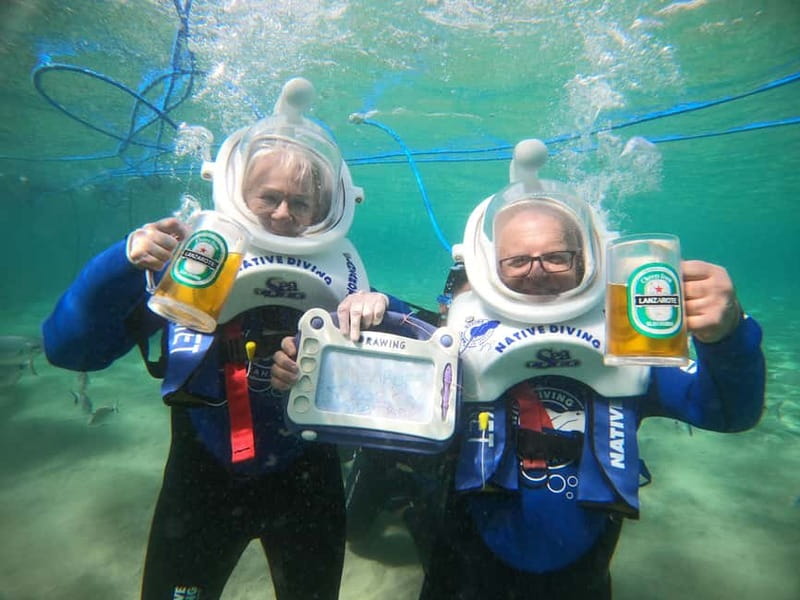 Tenerife: Underwater Walk - Sea Trek Experience - From Paseo Aquilino to the water