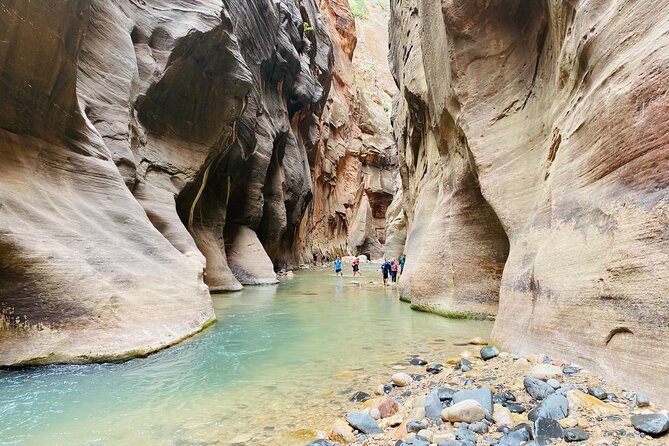 The Narrows: Zion National Park Private Guided Hike - Walking from the Temple of Sinawava