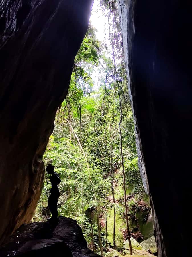 Tijuca Forest´s hike: caves, waterfalls and great views - Cachoeira das Almas and the swimming stop