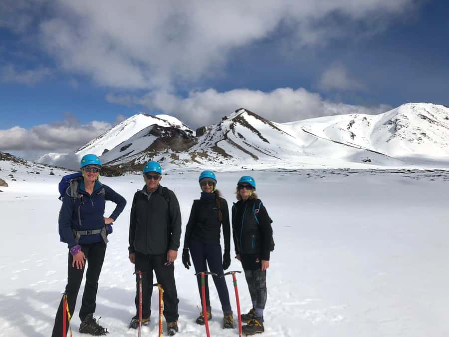 Tongariro Alpine Crossing: Premium Guided Hike - Summer color or winter snow?