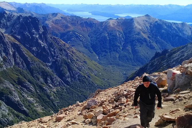 Trekking day in the mountains close to Bariloche - The guides are a major part of the value