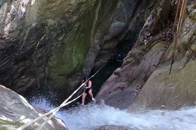 Trekking/rappelling waterfalls in Dominican Republic - Tabernacle Waterfall is the day’s main challenge