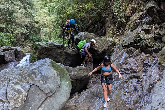 Trekking/rappelling waterfalls in Dominican Republic - Swimming holes, jumps, and time in the river
