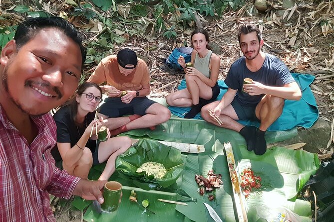 Trekking with Lunch cooked by Bamboo in the Chiang Rai jungle - The Pha Soet Hot Spring stop