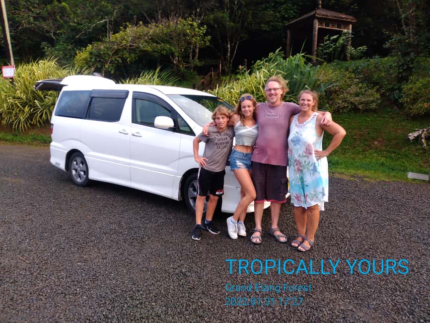 "Tropically Yours" Waterfall Nature Hike. - The rainforest drive and Grand Etang stop
