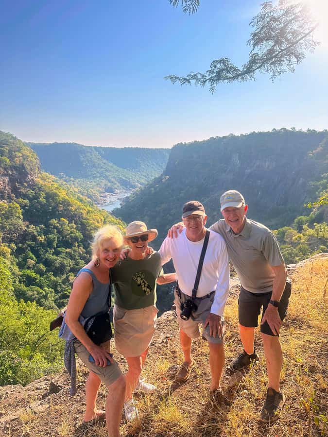 Victoria Falls Gorge Hike & Farm to Table Village Lunch - Choosing between an easier and harder route