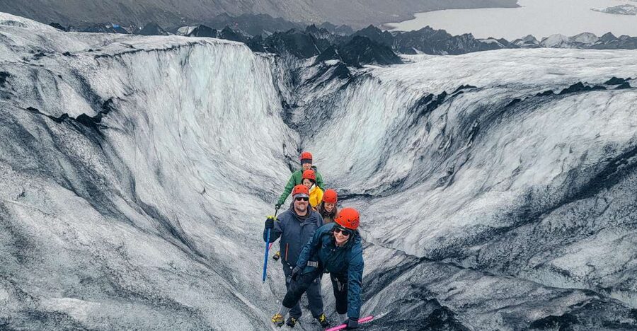 Vik: Guided Glacier Hike on Sólheimajökull - The safety briefing and glacier gear