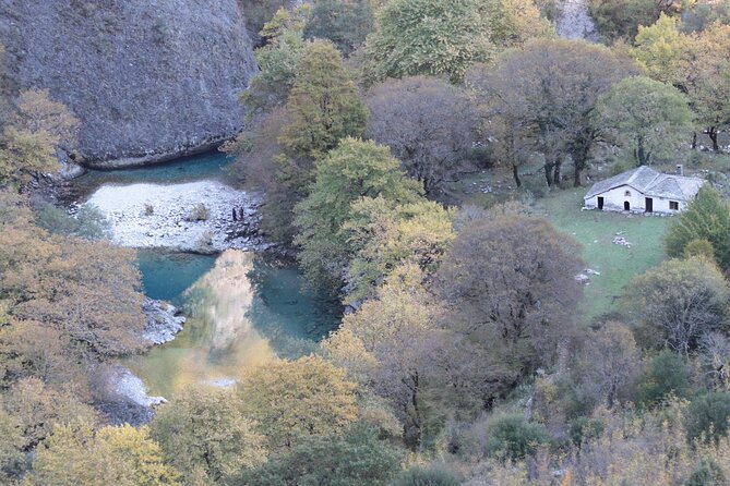 Vikos Gorge crossing hiking from Monodentri to Vikos village - The final climb to Vikos or Mikro Papigo
