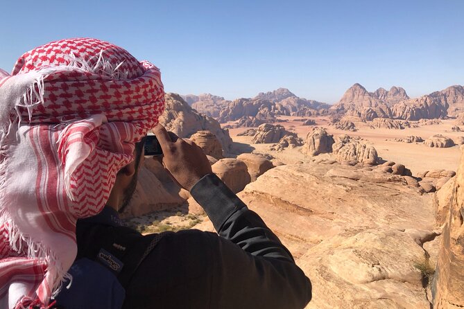 Wadi Rum Mountain Hike & Climb: Burdah, with a bridge at the top! + tour & Lunch - Burdah Mountain makes this a serious Wadi Rum day
