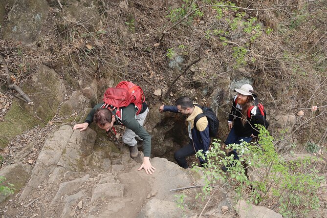 Wild Great Wall Hikes - The climb to the wall
