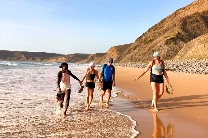 Wild West Coast Hiking Adventure with Sunset Picnic Dinner & Wine - Four to five hours across cliffs, beaches, and rough ground