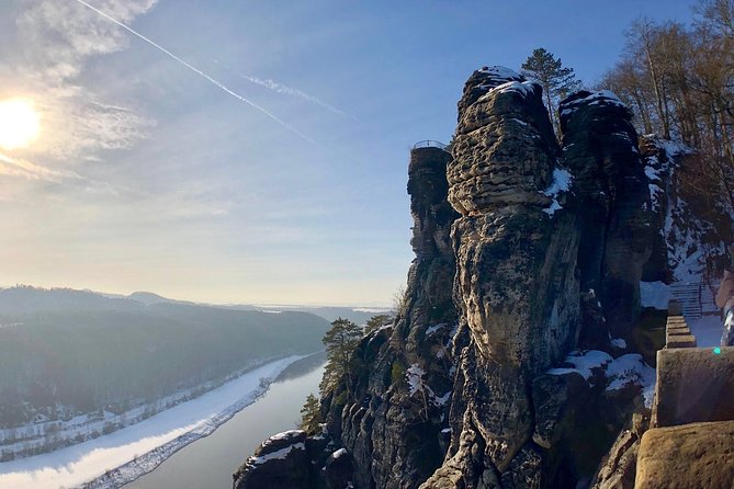 Winter Fairytale The BEST of Bohemian & Saxon Switzerland Hiking Tour - Bastei Bridge and the final views