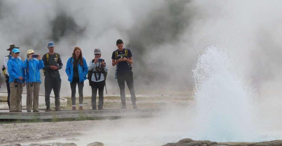 Yellowstone: Upper Geyser Basin Hike with Lunch - Coffee, safety gear, and a useful start