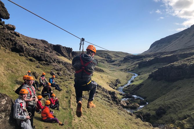 Zipline and Hiking Adventure Tour in Vík - A three-minute drive to the first platform